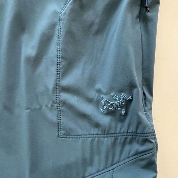 Arcteryx Men’s Gamma Teal Green Blue Lightweight Climbing Pant Size 36 Regular - Picture 8 of 12